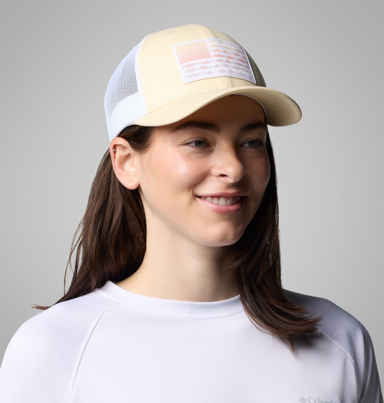 Women’s PFG Fish Flag™ Snapback Hat 3