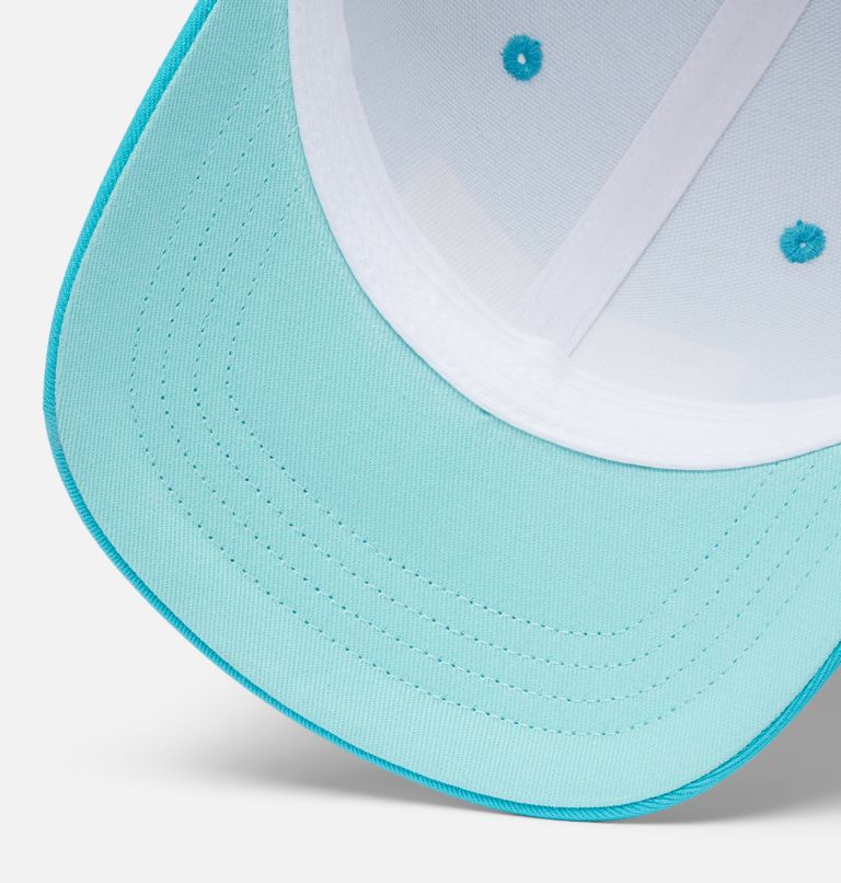 PFG Youth Fish Flag Snap Back | 443 | O/S, Color: Ocean Teal, White, image 3