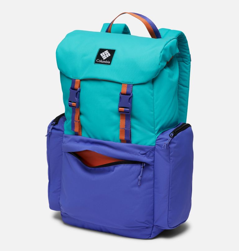Columbia Trek 28L Rucksack | 454 | O/S, Color: Bright Aqua, Purple Lotus, image 5