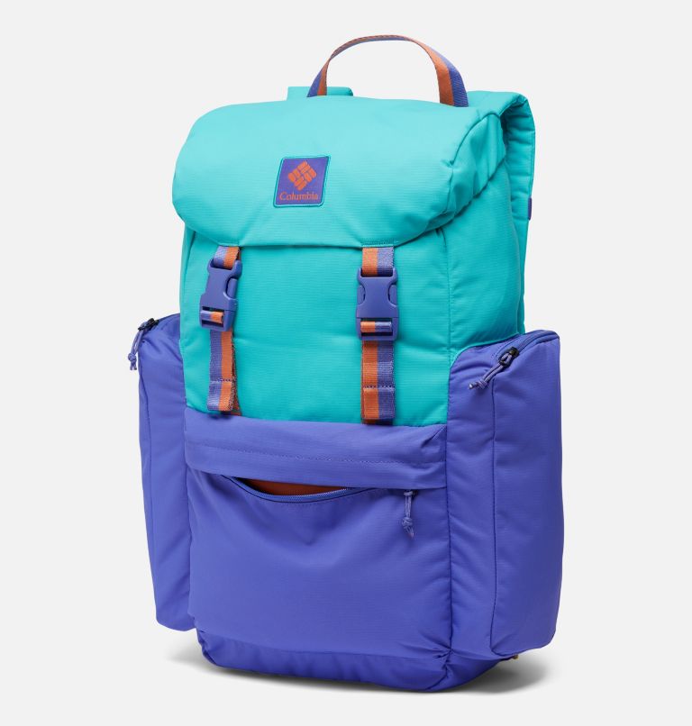 Columbia Trek 28L Rucksack | 454 | O/S, Color: Bright Aqua, Purple Lotus, image 8