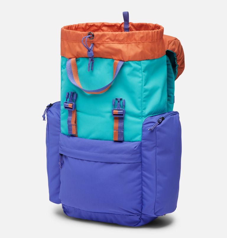 Columbia Trek 28L Rucksack | 454 | O/S, Color: Bright Aqua, Purple Lotus, image 9