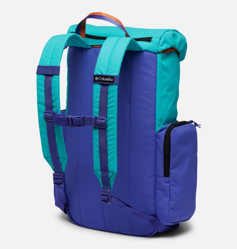 Columbia Trek 28L Rucksack | 454 | O/S, Color: Bright Aqua, Purple Lotus, image 4