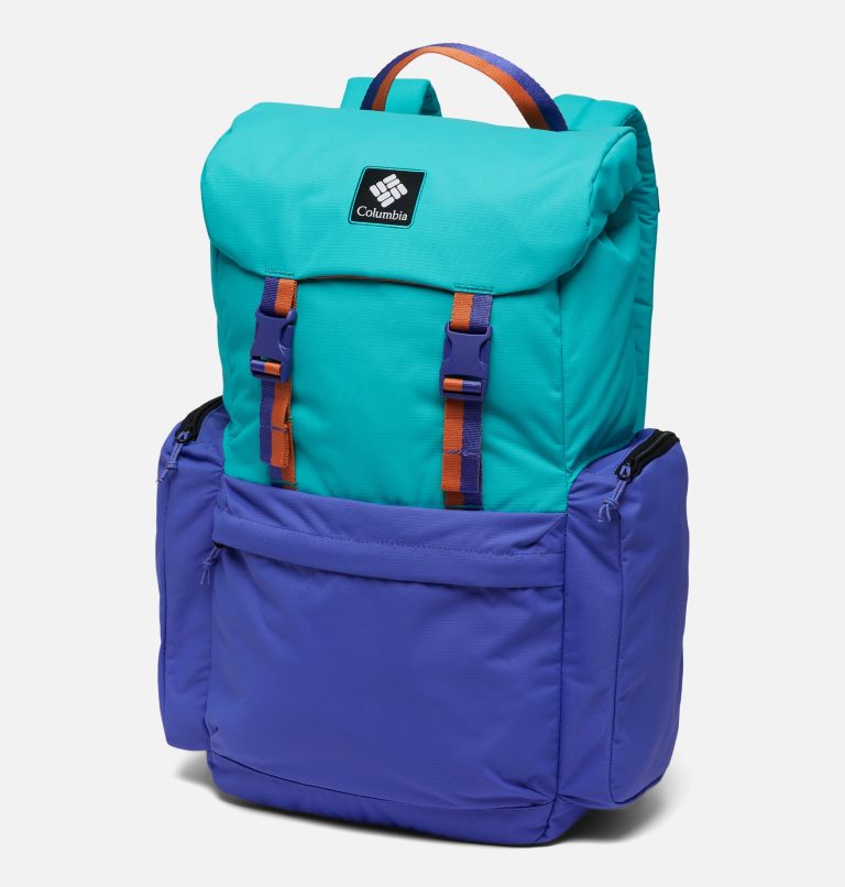 Columbia Trek 28L Rucksack | 454 | O/S, Color: Bright Aqua, Purple Lotus, image 3