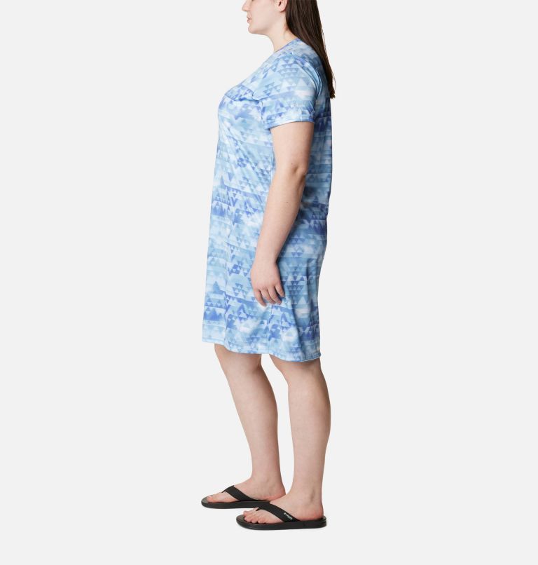 Women's Fork Stream Dress - Plus Size, Color: Purple Lotus, Distant Peaks, image 3