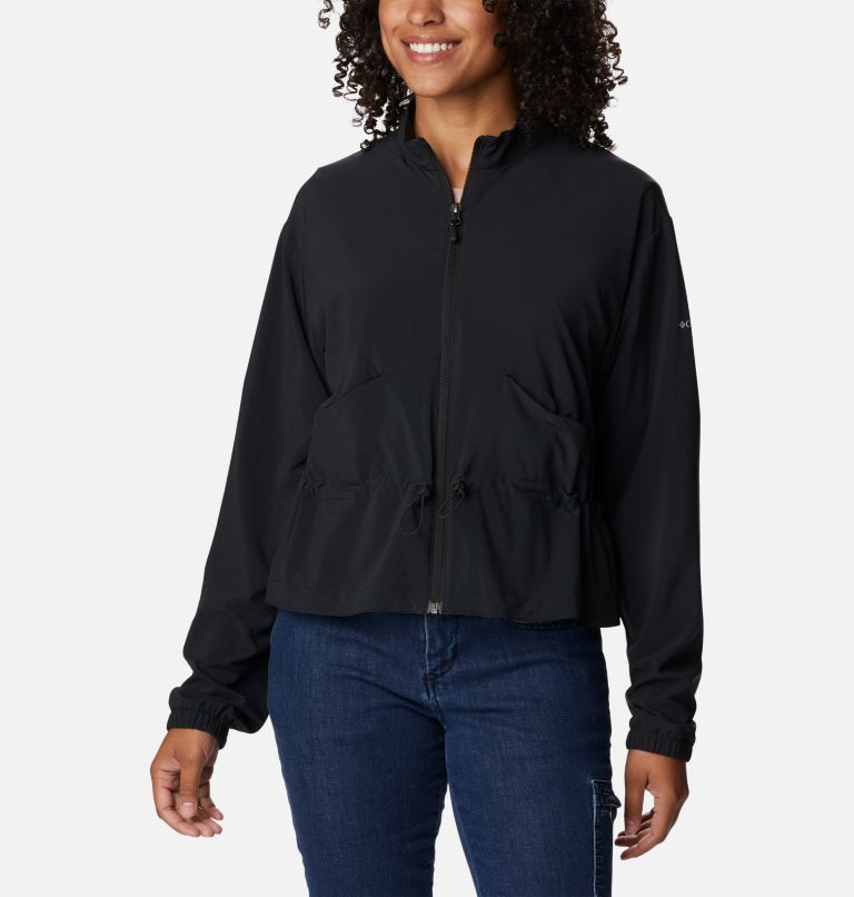 Women's Boundless Beauty Full Zip Jacket, Color: Black, image 1