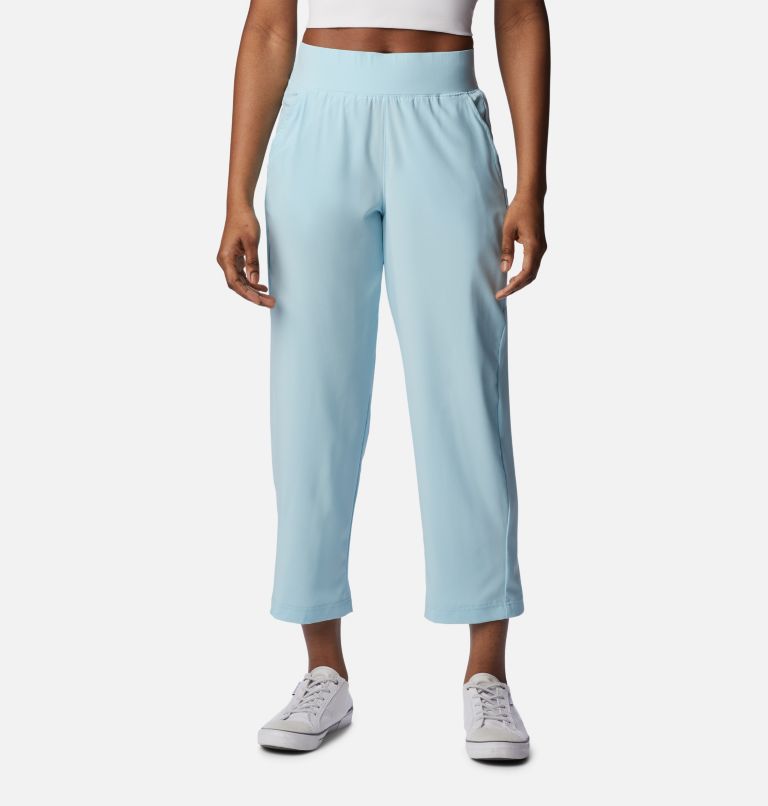 Women's Anytime Flex Capris, Color: Spring Blue, image 1