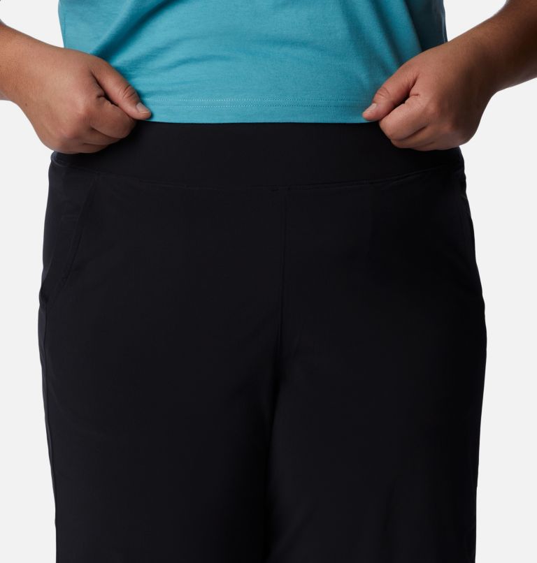 Thumbnail: Women's Anytime Flex Capris - Plus Size, Color: Black, image 4