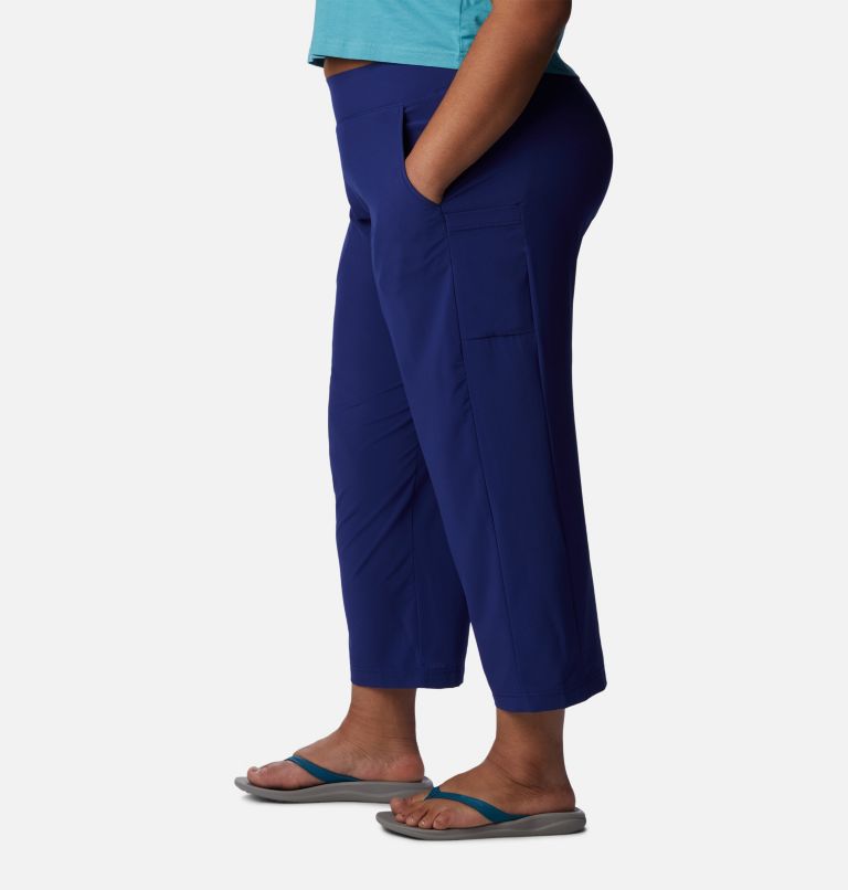 Women's Anytime Flex Capris - Plus Size, Color: Dark Sapphire, image 3
