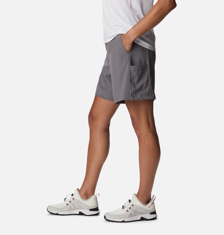 Thumbnail: Women's Anytime Flex Shorts, Color: City Grey, image 3