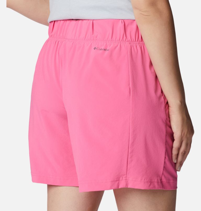 Women's Anytime Flex Shorts, Color: Wild Geranium, image 5