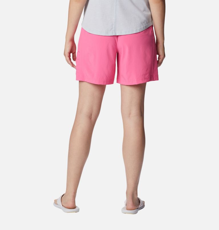 Women's Anytime Flex Shorts, Color: Wild Geranium, image 2