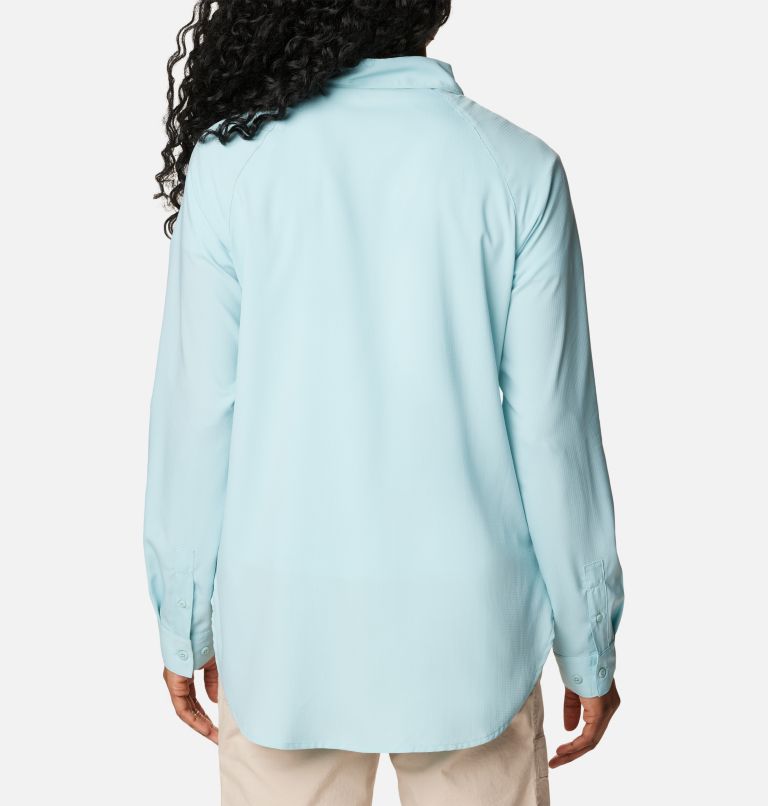 Thumbnail: Women’s Anytime Lite Long Sleeve Shirt, Color: Aqua Haze, image 2