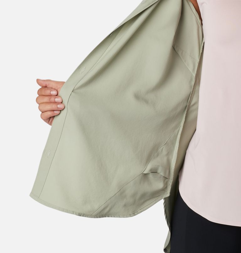Women’s Anytime Lite Long Sleeve Shirt, Color: Safari, image 5