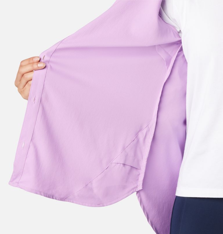 Women’s Anytime Lite Long Sleeve Shirt, Color: Gumdrop, image 5