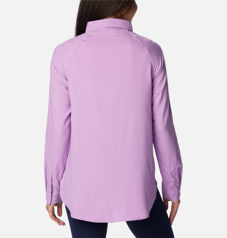 Thumbnail: Women’s Anytime Lite Long Sleeve Shirt, Color: Gumdrop, image 2