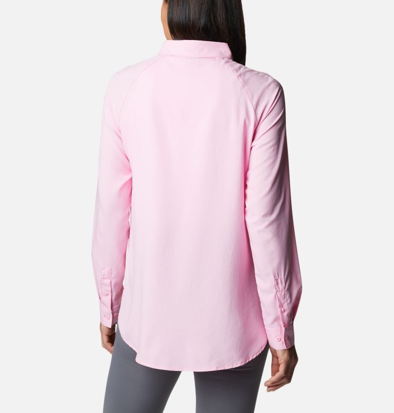 Women’s Anytime Lite Long Sleeve Shirt, Color: Wild Rose, image 2