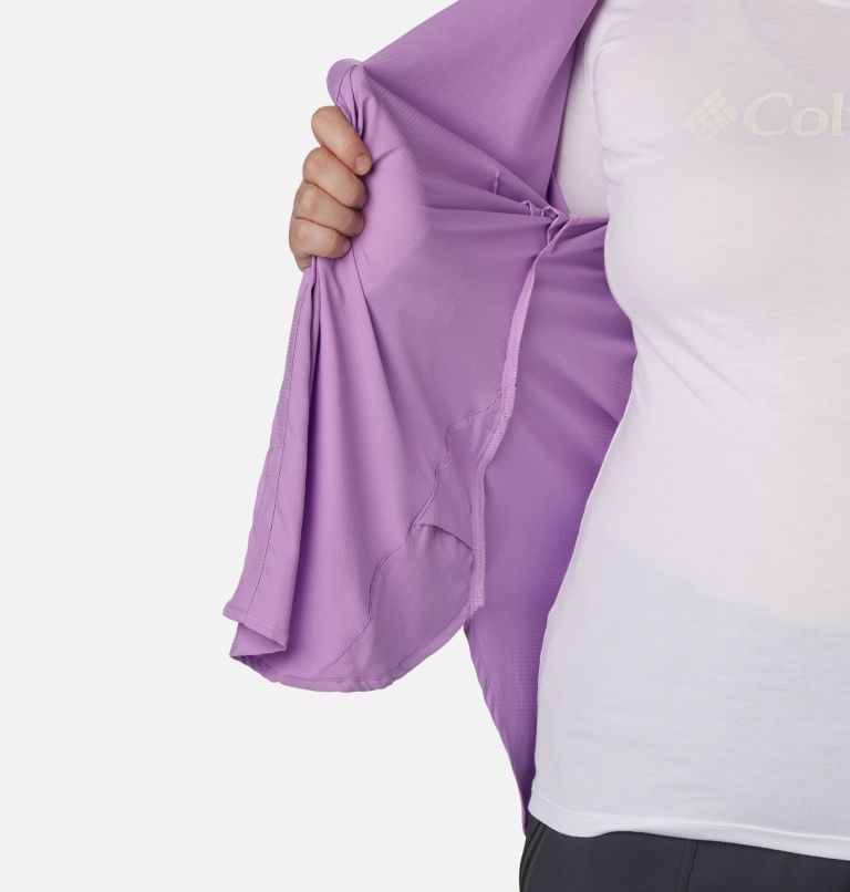 Women’s Anytime Lite Long Sleeve Shirt - Plus Size, Color: Gumdrop, image 5