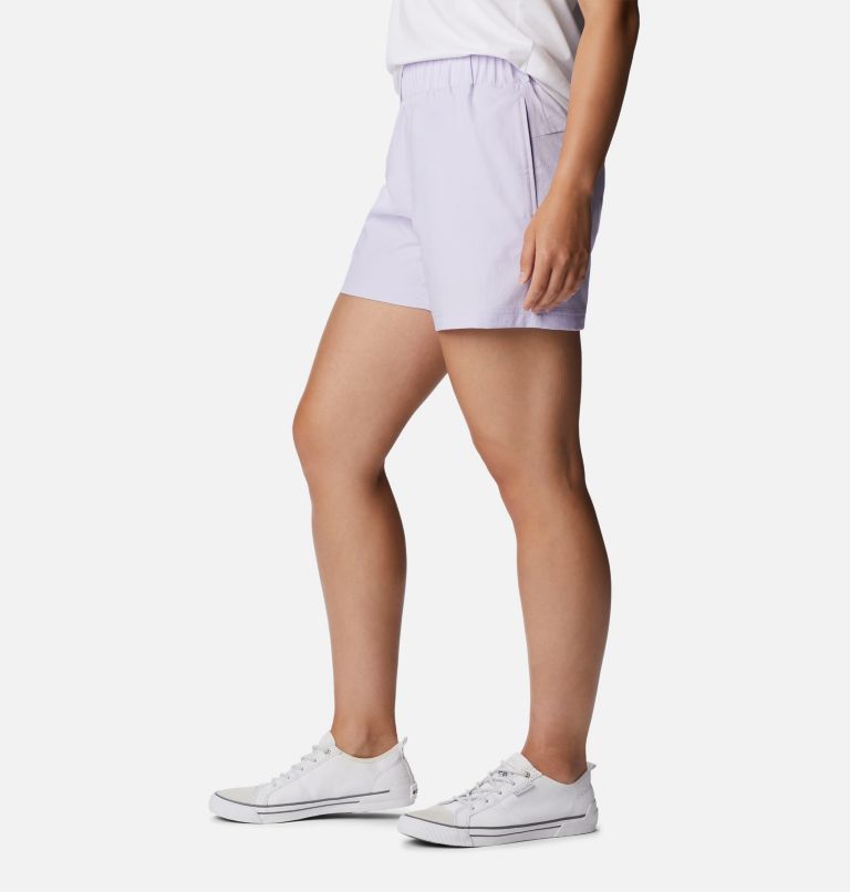 Thumbnail: Women’s Anytime Lite Shorts, Color: Purple Tint, image 3