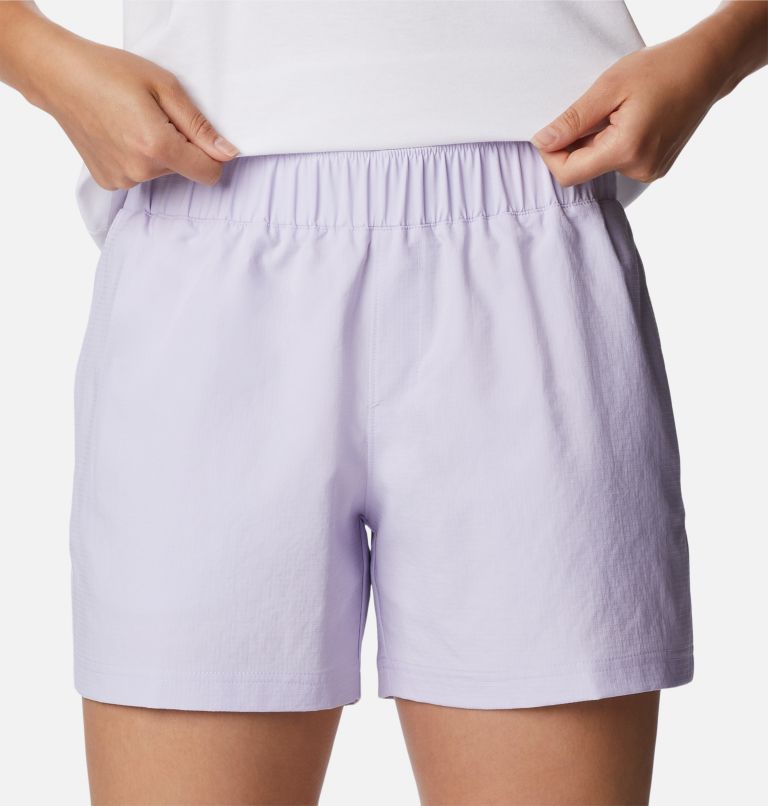 Women’s Anytime Lite Shorts, Color: Purple Tint, image 4
