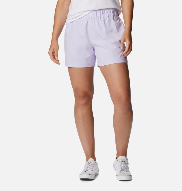 Thumbnail: Women’s Anytime Lite Shorts, Color: Purple Tint, image 1