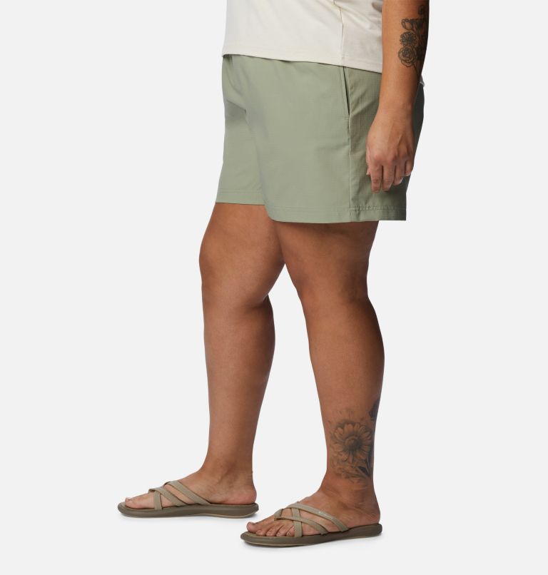 Thumbnail: Women’s Anytime Lite Shorts - Plus Size, Color: Safari, image 3
