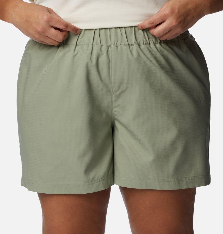 Women’s Anytime Lite Shorts - Plus Size, Color: Safari, image 4