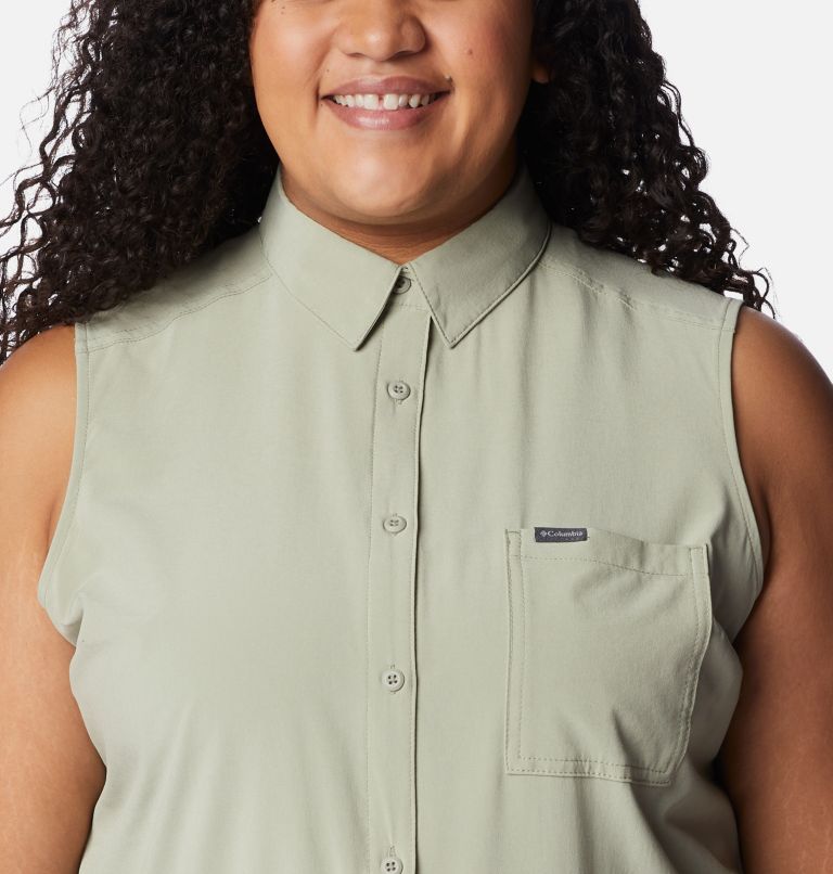 Women’s Anytime Flex Romper - Plus Size, Color: Safari, image 4
