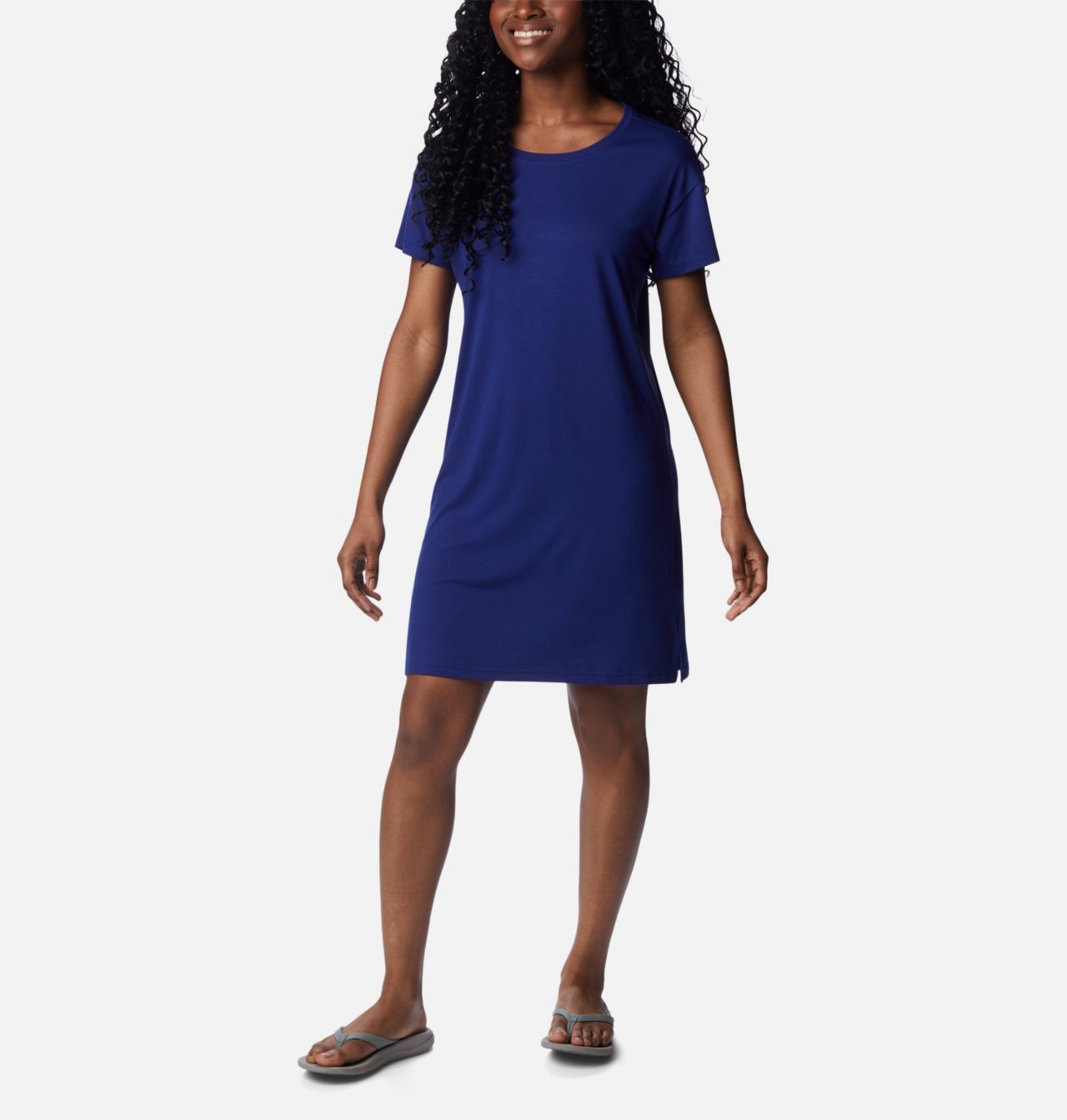 Robe t-shirt en tricot Anytime™ Femme 1