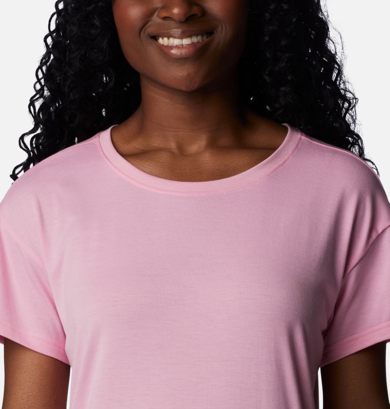 Robe t-shirt en tricot Anytime Femme, Color: Wild Rose, image 4