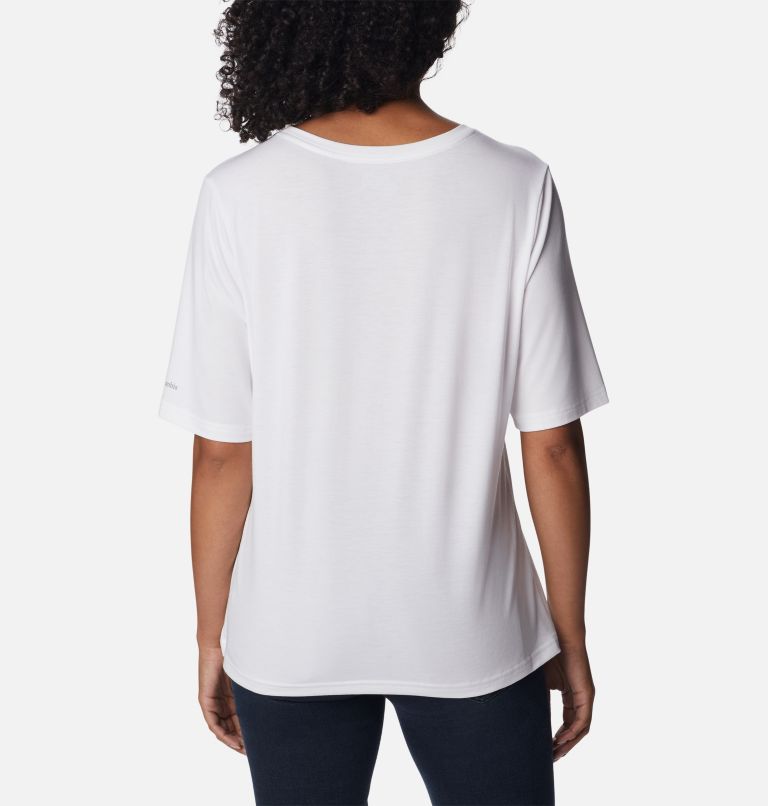 Women's Anytime Knit T-Shirt, Color: White, image 2