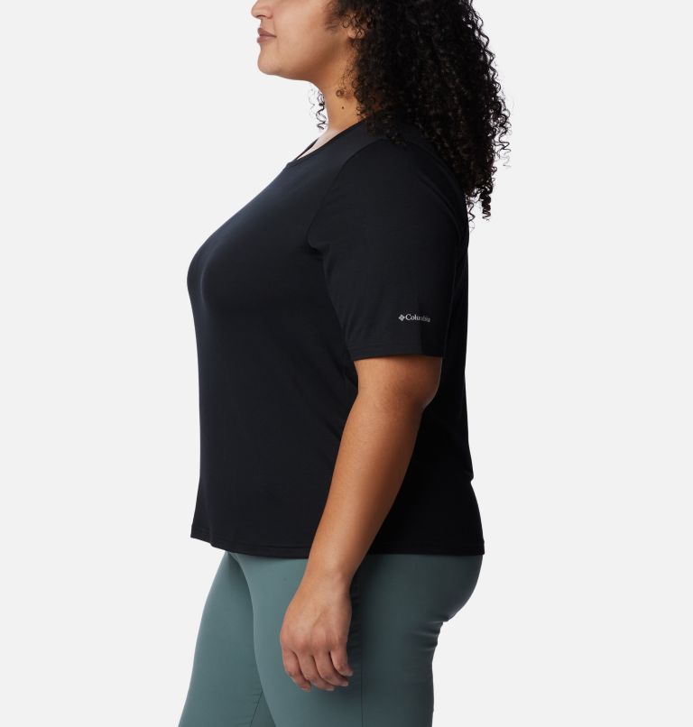 T-shirt en tricot Anytime Femme - Grandes tailles, Color: Black, image 3