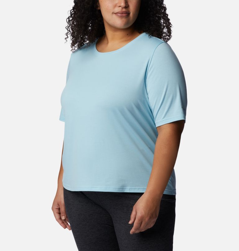 T-shirt en tricot Anytime Femme - Grandes tailles, Color: Spring Blue, image 5
