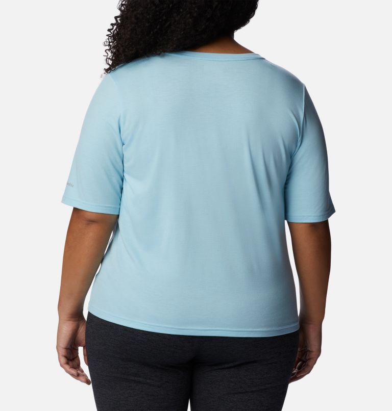 T-shirt en tricot Anytime Femme - Grandes tailles, Color: Spring Blue, image 2