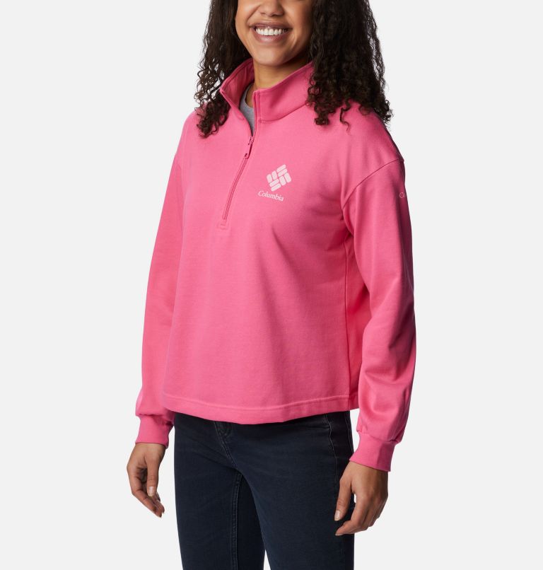 Women's Columbia Logo™ French Terry Half Zip Pullover | Columbia Sportswear