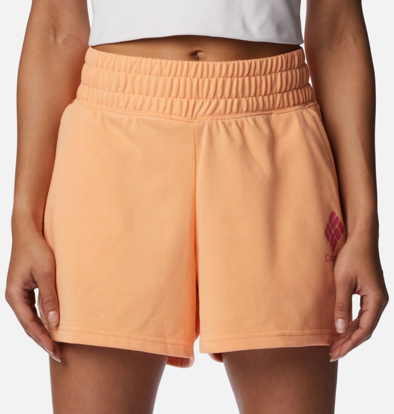 Women's Columbia Logo™ III French Terry Shorts 4
