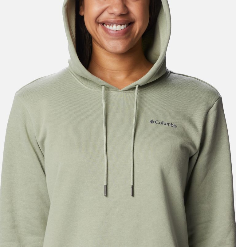 Women's Columbia Logo II Hoodie, Color: Safari, Boundless, image 4