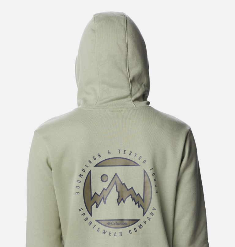 Women's Columbia Logo II Hoodie, Color: Safari, Boundless, image 5