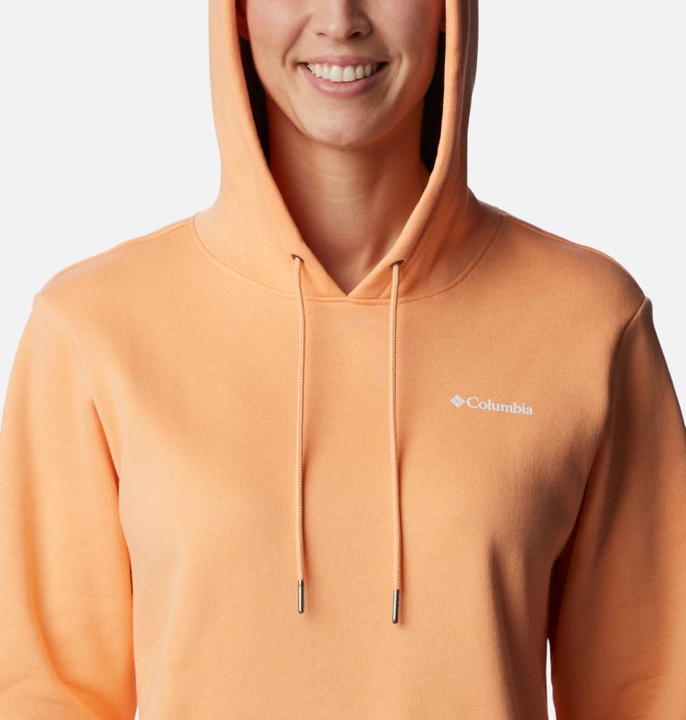 Women's Columbia Logo II Hoodie, Color: Peach, Boundless, image 4