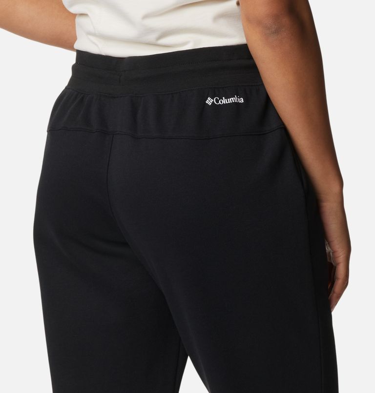 Women's Columbia Logo II Jogger, Color: Black, White Logo, image 5