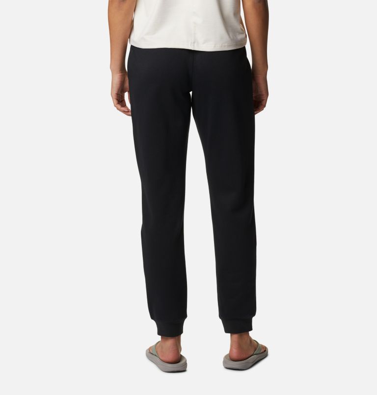 Women's Columbia Logo II Jogger, Color: Black, White Logo, image 2