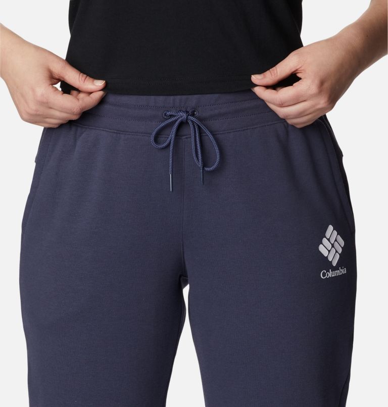 Women's Columbia Logo II Joggers, Color: Nocturnal, White Logo, image 4