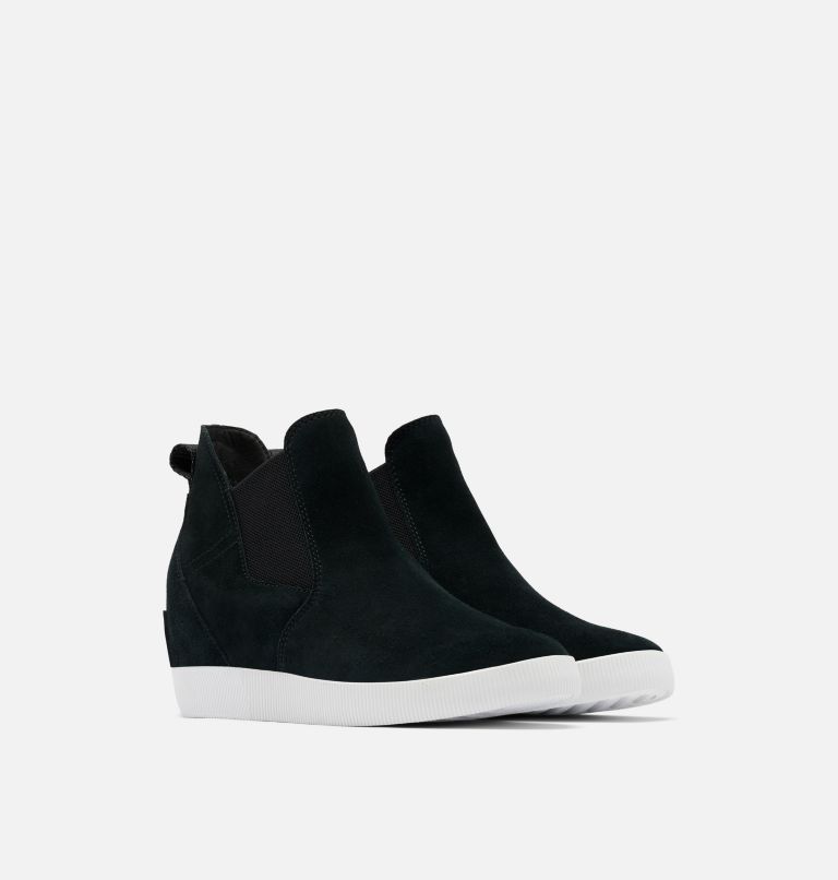 Thumbnail: OUT N ABOUT? SLIP-ON WEDGE | 010 | 11, Color: Black, White, image 2