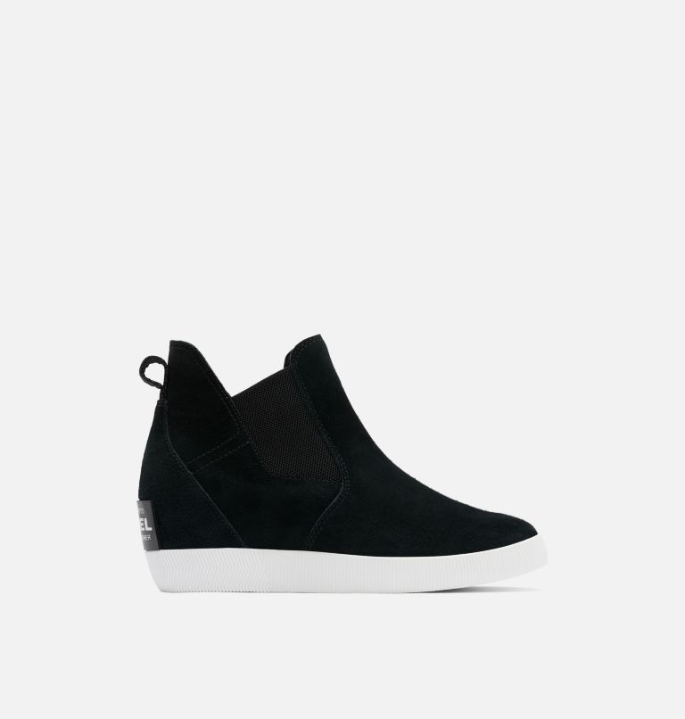 Thumbnail: OUT N ABOUT? SLIP-ON WEDGE | 010 | 10, Color: Black, White, image 1
