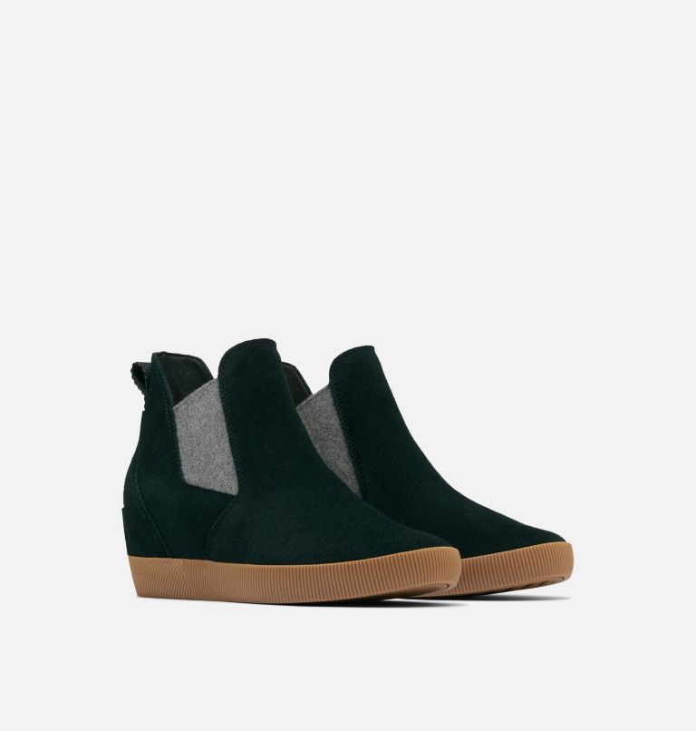 OUT N ABOUT Slip-On Women's Wedge, Color: Black, Gum 16, image 2