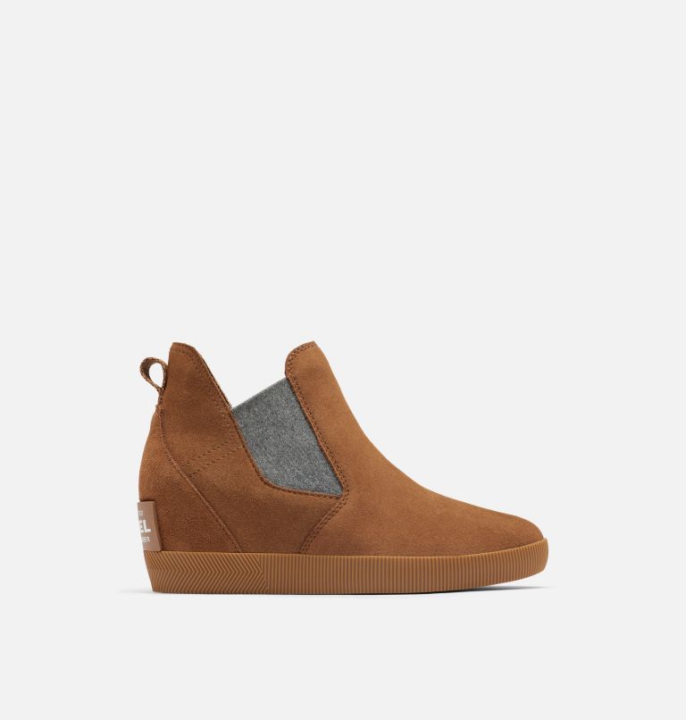 Thumbnail: OUT N ABOUT� SLIP-ON WEDGE | 243 | 6.5, Color: Velvet Tan Gum, image 1