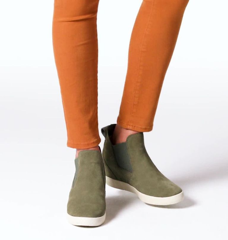 Thumbnail: Women's Out N About Slip-On Wedge Bootie, Color: Stone Green, Laurel Leaf, image 2