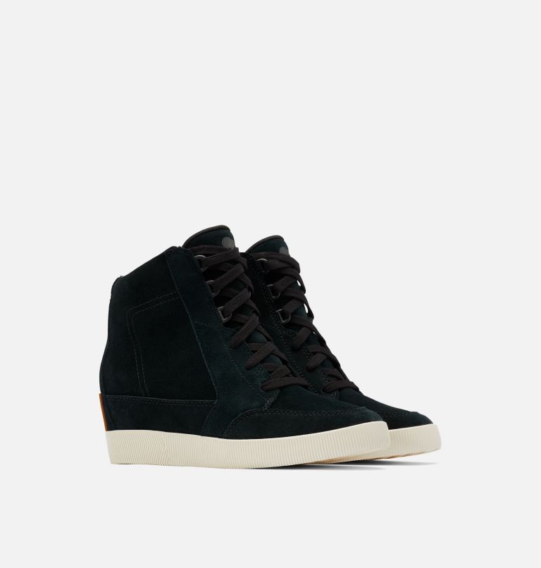 OUT N ABOUT Women's Wedge, Color: Black, Sea Salt, image 2