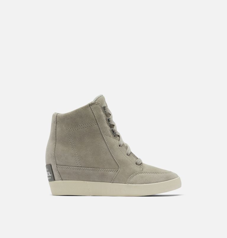 Gray sorel wedge on sale