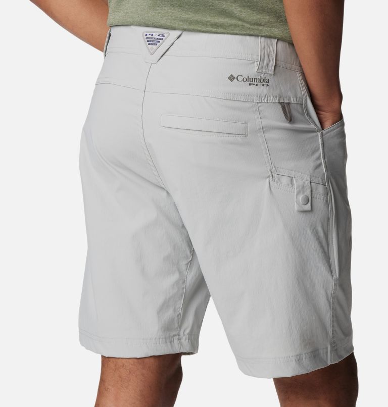 Men's PFG Blood 'N Guts Stretch Shorts, Color: Cool Grey, image 5