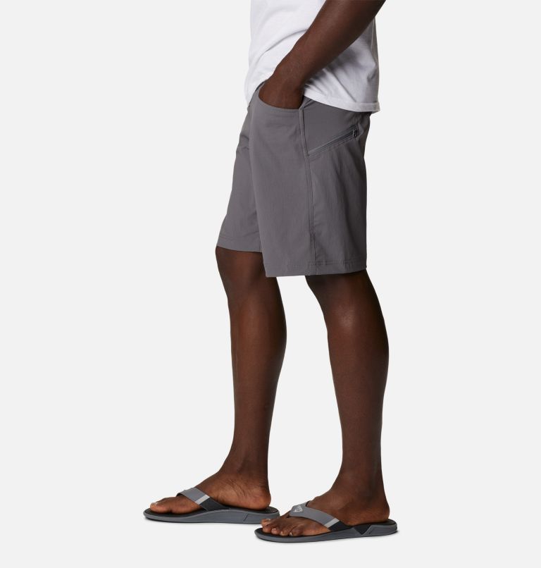 Men's Blood 'N Guts Stretch Shorts, Color: City Grey, image 3